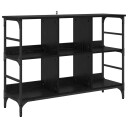  Serviesskap Svart 102 x 32 x 73.5 cm Konstruert tre