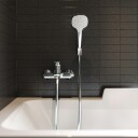 Hansgrohe logis single lever bath mixer for exposed installa