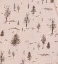 Joha Leggings   Ull/Viskose   Lyserød m. Trær   Joha   90   Leggings Brun Rosa