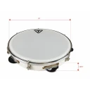 Tycoon 10" Wooden Pandeiro