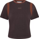 Laagam Lumea Brown Logo T Shirt   BROWN   XS/34