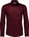 Lindbergh Plain Sateen Superflex L/S   BURGUNDY   L