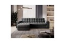 Hjørnesofa Eltap Blenvi 260x150x82 cm   Sola 06 Mørk Grå
