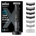 Braun Kroppstrimmer Styler XT5300 Black / Slate Grey