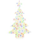  Juletre med 100 LED Flerfarget 120 cm Akryl
