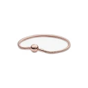 Pandora Armbånd i rosèforgylt 925 sølv 18 cm