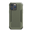 Raptic iPhone 14 Pro Max Raptic Fort Series Håndverkerdeksel - MagSafe-kompatibel - Grønn