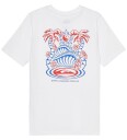 Quiksilver T skjorte   Fusjon   Hvit m. Trykk   Quiksilver   10 år (140)   T skjorte