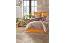 Cotton Box Ranforce Sengesett   Brun