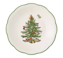 Spode Kakefat på fot Christmas Tree diameter 18 cm 1749670-01-0