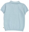 Müsli Sea Knit S/S Polo T Baby Blue 68