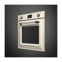 Smeg Victoria Innbyggingsovn 68L Pyrolyse Krem