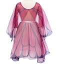 Great Pretenders Kostymer Sommerfuglkjole m. Vinger Great Pretenders 5 6 år 110 116 Kostymer Metallic Rosa