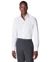 Eton White Four-Way Stretch Shirt Skjorte Hvit  male 44