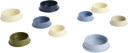 Hay Column Candleholder lyslykt S 10 cm Sky blue