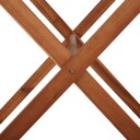 vidaXL Hagebord 110x67x74 cm heltre akasie