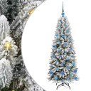  Kunstig juletre Hvit 63 x 63 x 150 cm PVC plast stål og PE