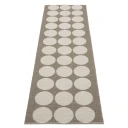 Pappelina Hugo teppe Walnut/ Linen 70 x 240 cm