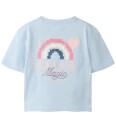 Name It T-skjorte - NmfLilone - Dempet Blue - Name It - 1 år (80) - T-skjorte Blå Lyseblå