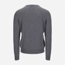 Gran Sasso V-Neck Cashmere - Grey Grå 52