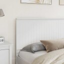  Hodegavl med hodegjerde Hvit 180 cm Konstruert tre