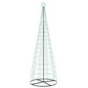 vidaXL LED juletre 300 cm 390 LED-lys RGB Stål RGB