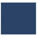 Vidaxl Vektdyne blå 220x230 cm 15 kg stoff