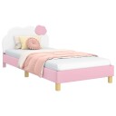  Barneseng med hodegavl Rosa 90 x 200 cm PU