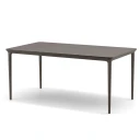 Dedon Bellmonde spisebord 95x170 cm Svart pepper
