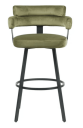Trend Collection Bardio Barstol Lav Green Velour