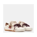 Crime London Dame Sko Hvit 39 EU,