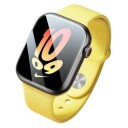 Sett Med 2X Baseus Nanocrystal Beskyttelsesfolie For Apple Watch 4/5/6/Se/Se 2 44Mm + Montering - Gjennomsiktig