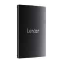 Lexar SL500 2TB Ekstern SSD USB 3.2 Gen 2x2 Sort med 2000MB/s Lesehastighet