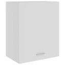 vidaXL Hengende skap hvit 50x31x60 cm sponplate
