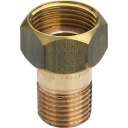 Skruforbindelse med mutter, Gunmetal Silicum Bronze - 1,1/2" x 1,3/4"