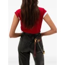 Versace Dame Topper Rød S,