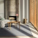Design House Bjørk gulvteppe stort mørkgrått 170 x 240 cm