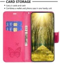 Trolsk Lommebokdeksel Sommerfugler (iPhone 16 Pro) Rosa