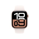 Apple Watch S10 42mm GPS (Rose Gold Alu/Light Blush Sport Band) S/M