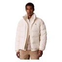 Calvin Klein Jeans Ls Nyln Zp Off Hod Down Pufr Jkt   Cream   M