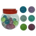 Glitter Sprettball 4,5cm assortert