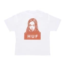 HUF Dame Topper Hvit S,