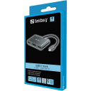 Sandberg USB C Dock 2xHDMI+1xVGA+USB+PD 1 Stykk SEN 136 35