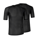 GripGrab Ultralight Mesh svettetrøye kortermet svart 2 Pack