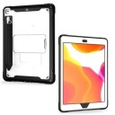 Rugged Series iPad 10.2 2019/2020/2021 Hybrid-deksel with Stativ Hvit