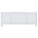 MDF Radiatordeksel 205 cm hvit
