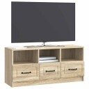  TV skap med skuff Sonoma eik 102 x 34,5 x 47 cm Konstruert tre
