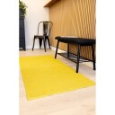 Plastteppe Hilma Plain - 70x150 cm, Gul