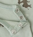 Name It Body I/e - NbmPjohnsen - Aqua Grå - Name It - 62 - Langermet Body Brun Grønn