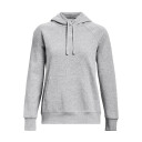 Under Armour Women's UA Rival Fleece Hoodie XS, Mod Gray Light Heather